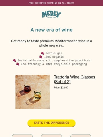 Medly Email Design Thumbnail Preview