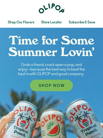 OLIPOP Email Design Thumbnail Preview