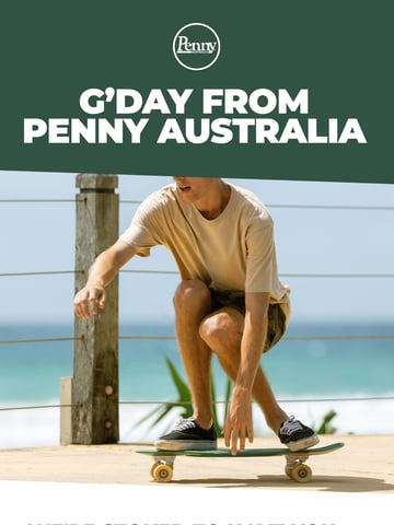 Penny Skateboards Email Design Thumbnail Preview