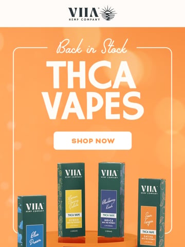 VIIA Hemp Co. Email Design Thumbnail Preview