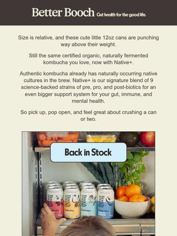 Better Booch Email Design Thumbnail Preview