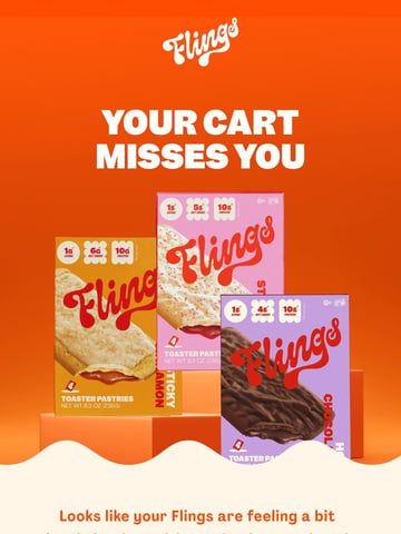 Flings Email Design Thumbnail Preview
