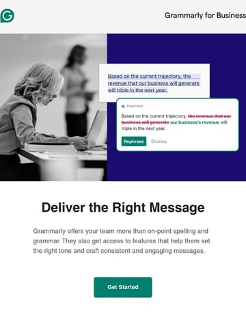 Grammarly Email Design Thumbnail Preview