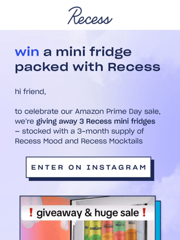 Recess Email Design Thumbnail Preview