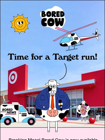Bored Cow Email Design Thumbnail Preview