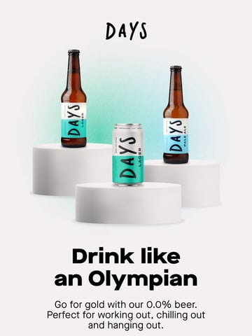 Days Brewing Co Email Design Thumbnail Preview