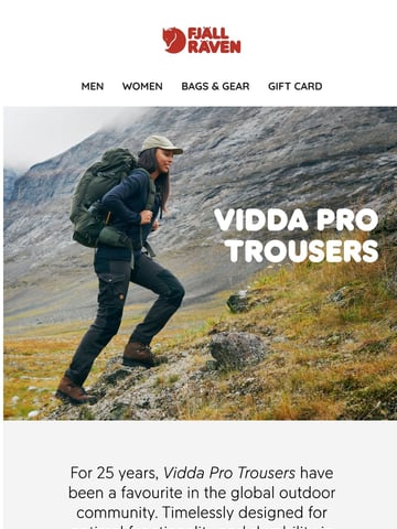 Fjällräven Email Design Thumbnail Preview