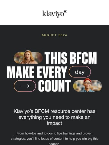 Klaviyo Email Design Thumbnail Preview