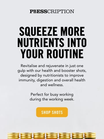 Presscription Juices Email Design Thumbnail Preview