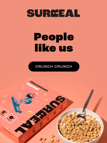 Surreal Email Design Thumbnail Preview
