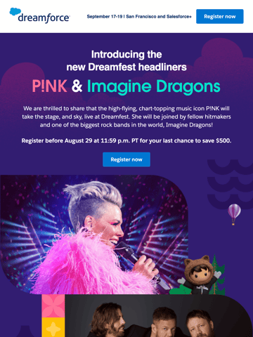 Dreamforce Email Design Thumbnail Preview