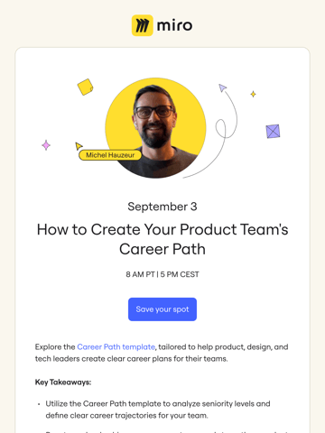 Miro Community Email Design Thumbnail Preview