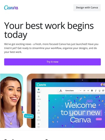 Canva Email Design Thumbnail Preview