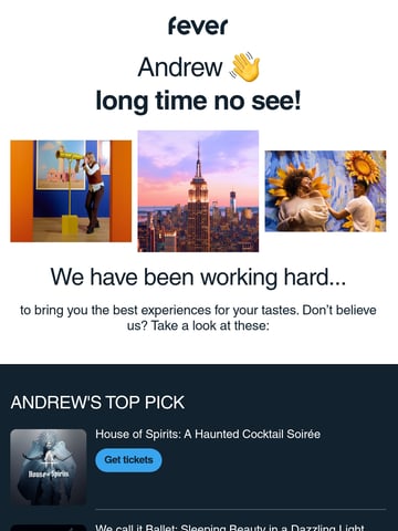 Fever Email Design Thumbnail Preview
