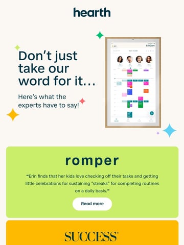 Hearth Display Email Design Thumbnail Preview
