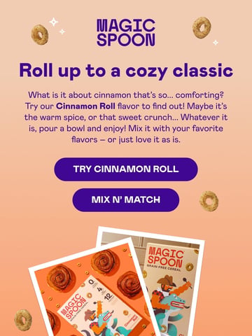 Magic Spoon Email Design Thumbnail Preview