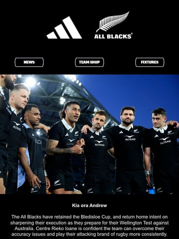 NZ Rugby Email Design Thumbnail Preview
