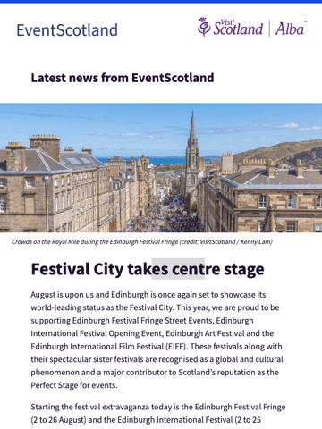 Visit Scotland events Thumbnail Preview