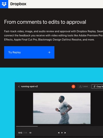 Dropbox Email Design Thumbnail Preview