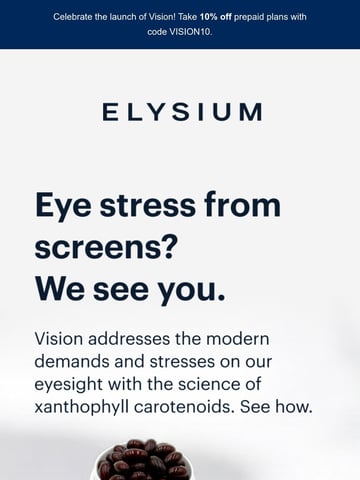 Elysium Health Email Design Thumbnail Preview