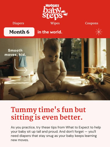 Huggies Email Design Thumbnail Preview