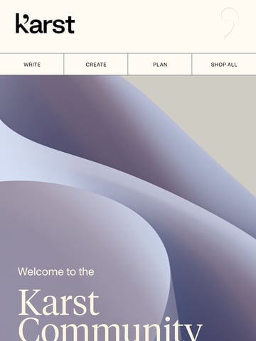 Karst Email Design Thumbnail Preview