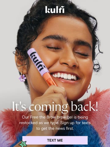 Kulfi Beauty Email Design Thumbnail Preview
