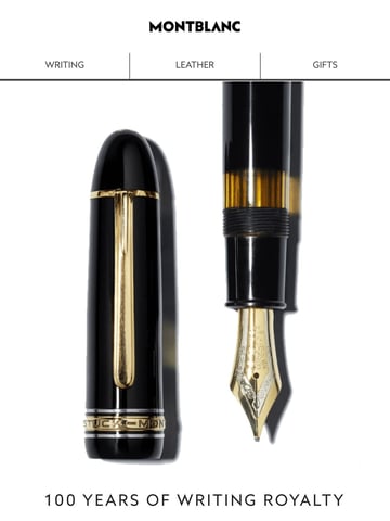 Montblanc Email Design Thumbnail Preview
