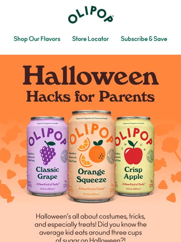 OLIPOP Email Design Thumbnail Preview