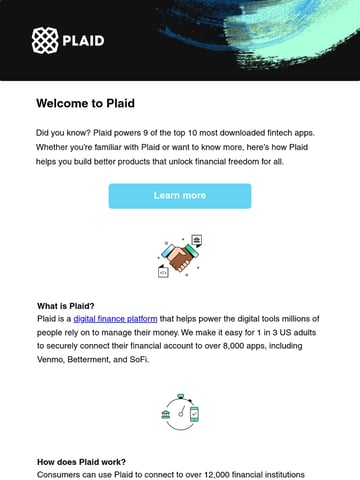The Plaid Team Email Design Thumbnail Preview