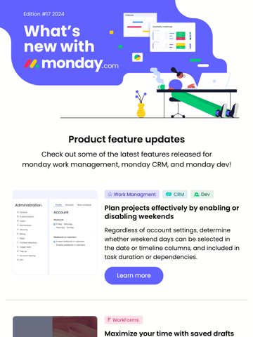 Monday.com Email Design Thumbnail Preview