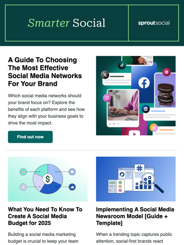 Sprout Social Email Design Thumbnail Preview