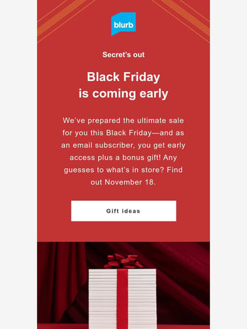 Blurb Email Design Thumbnail Preview