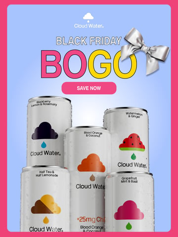 Cloud Water Email Design Thumbnail Preview