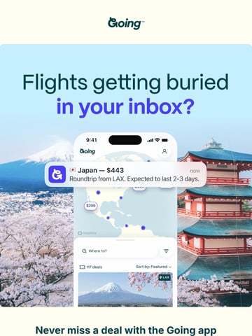 Going Email Design Thumbnail Preview