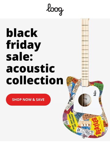 Loog Guitars Email Design Thumbnail Preview