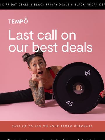 Tempo Email Design Thumbnail Preview