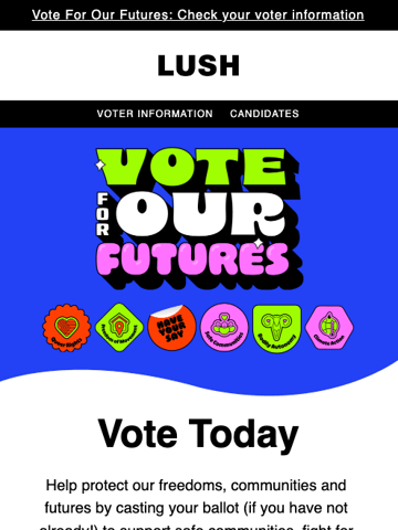 Lush USA Email Design Thumbnail Preview