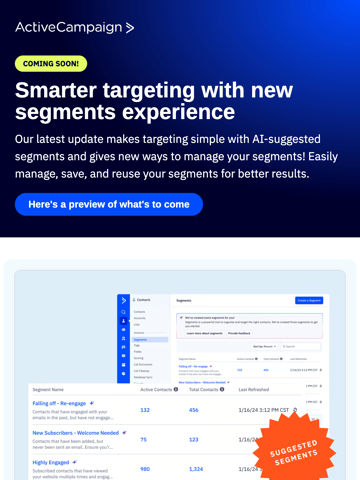 ActiveCampaign Newsletter Design Thumbnail Preview