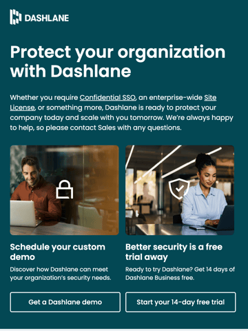 Dashlane Newsletter Design Thumbnail Preview