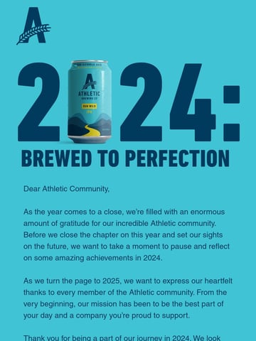 Athletic Brewing Company Email Design Thumbnail Preview