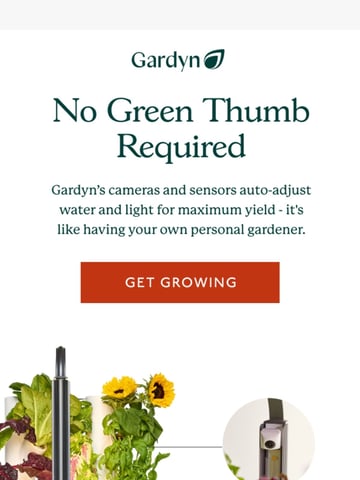 Gardyn Email Design Thumbnail Preview