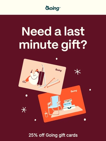 Going Email Design Thumbnail Preview