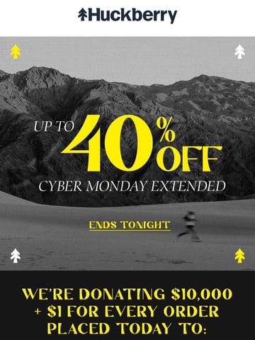 Huckberry Email Design Thumbnail Preview