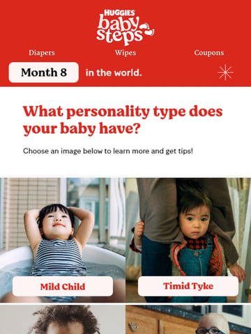 Huggies Email Design Thumbnail Preview