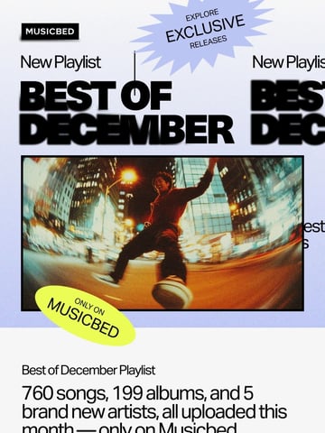 Musicbed Email Design Thumbnail Preview