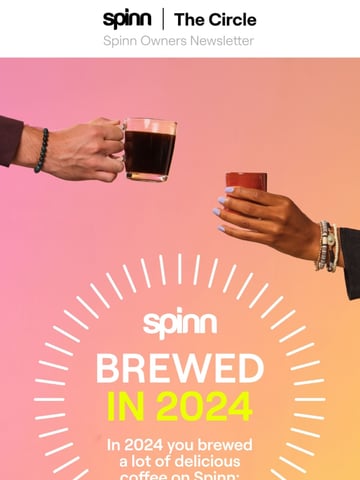 Spinn Coffee Email Design Thumbnail Preview