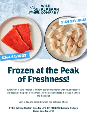 Wild Alaskan Company Email Design Thumbnail Preview