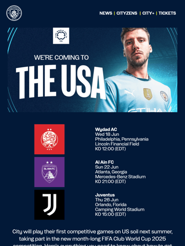 Man City Email Design Thumbnail Preview