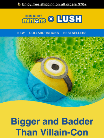Lush USA Email Design Thumbnail Preview